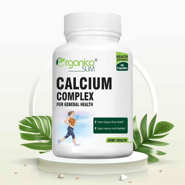 Organicoslim Calcium Complex, 60 Capsules product pack