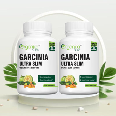 Combo Offer Garcinia Ultraslim - Boost Metabolism,Weight Management -60+60=120Capsules