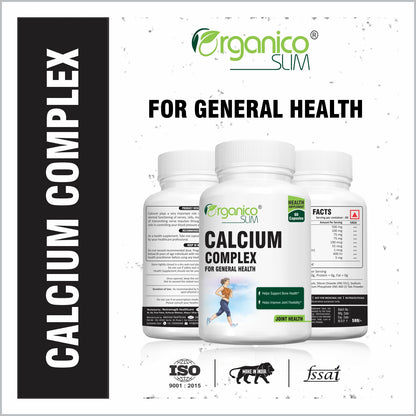 Calcium Complex for Healthy Joints and Bone Density -60 Capsules