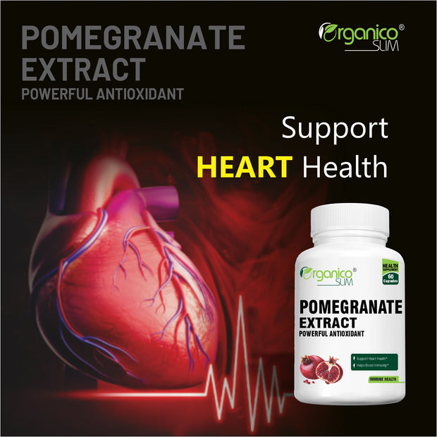 Pomegranate Extract Rich in Antioxidants, Immune Support, Stress Relief-60 Capsules