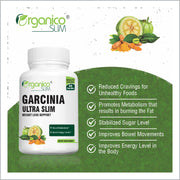 Garcinia Ultraslim - For Metabolism, Energy & Weight Management -60 Capsules