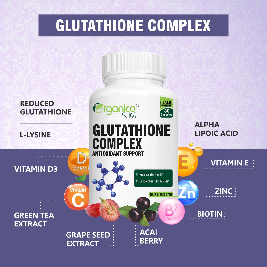 glutathione injection subcutaneous Glutathione Complex – 60 Capsules main image 0