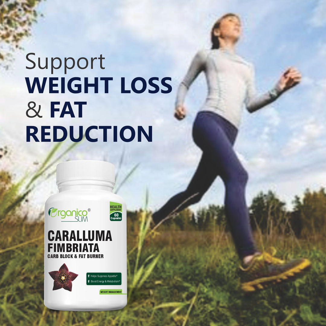 Extrait Caralluma Fimbriata 1200 Mg - Gélules Perte De Poids, Naturel, Origine Inde