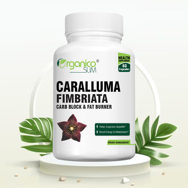 Caralluma Fimbriata Extract ,Appetite Suppressant & Energy Booster- 60 capsules