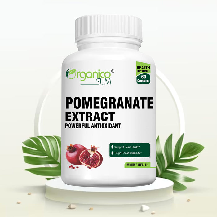 Organicoslim Pomegranate Extract, 60 Capsules product pack
