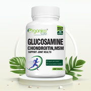 Organicoslim Glucosamine + Chondroitin & MSM, 60 Capsules product pack