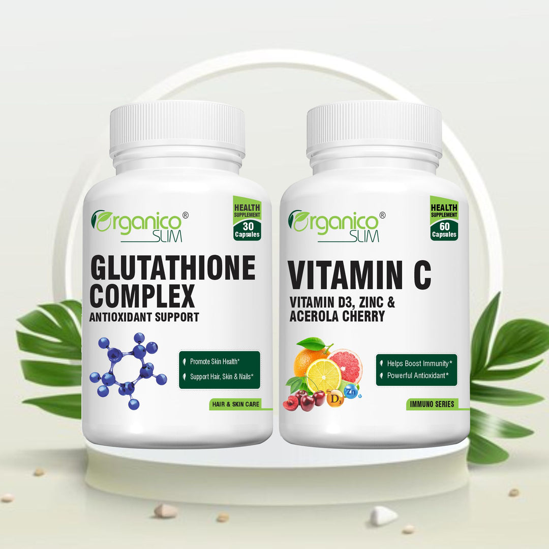 voonka vitamin c glutathione complex Vitamin C + B-Complex + Vitamin D3/K2 Multipack (30 pack) main image 1