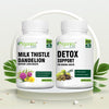 Organicoslim Milk Thistle + Detox Support Combo — front pack